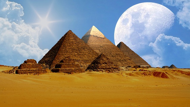 pyramidy Egypta