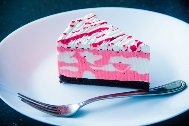 růžový dortík